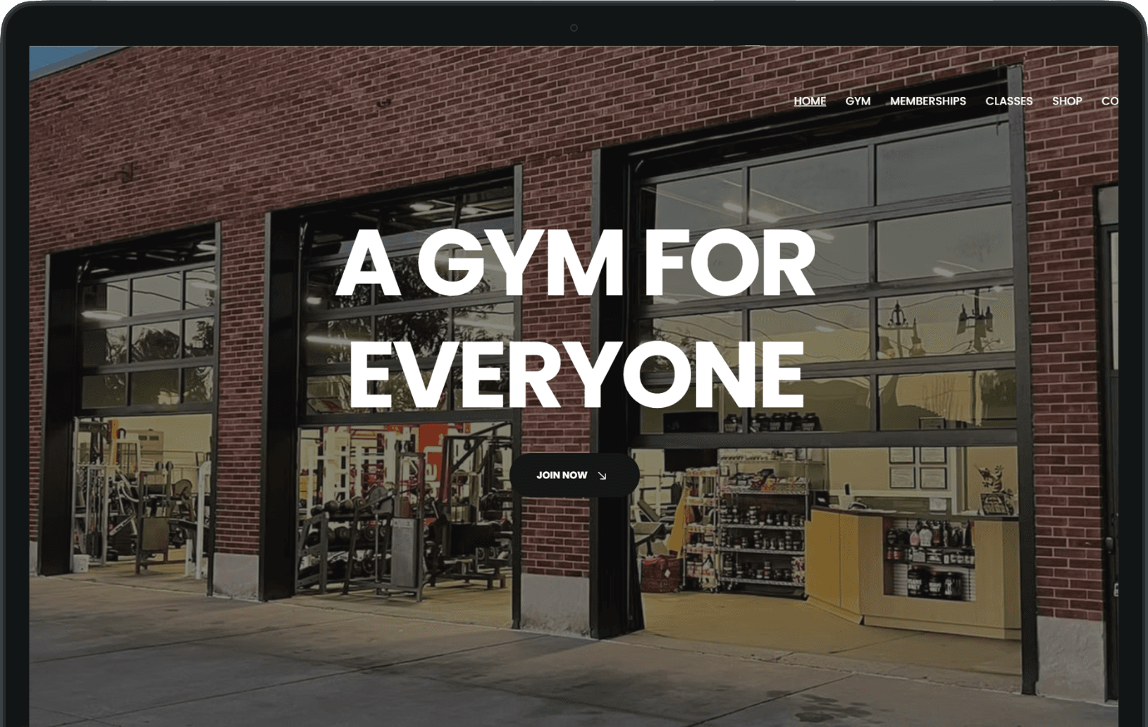 Gym Website & Ecommerce Platform